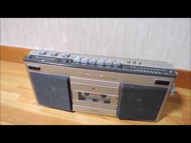 TOSHIBAラジカセ BOMBEAT STEREO MINI を入手。 - YouTube