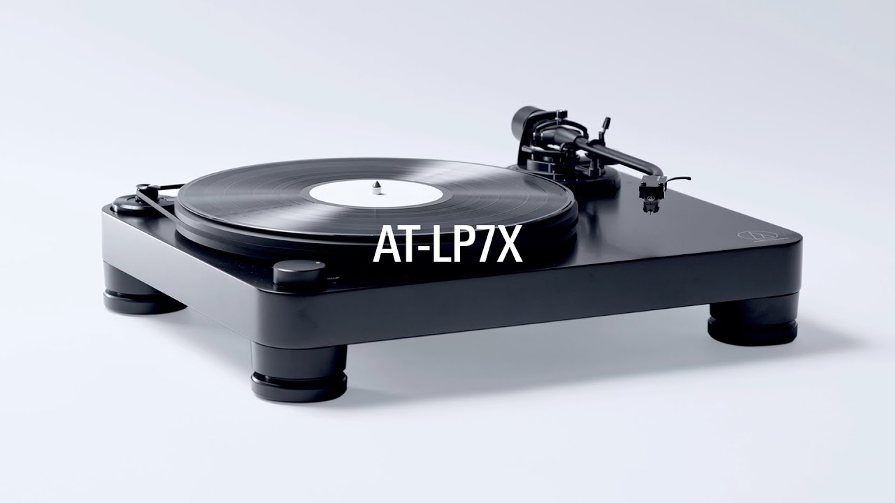 ベルトドライブターンテーブル【AT-LP7X】セットアップムービー - YouTube
