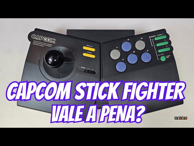 Capcom Power Stick Fighter – Direto do Japão - YouTube
