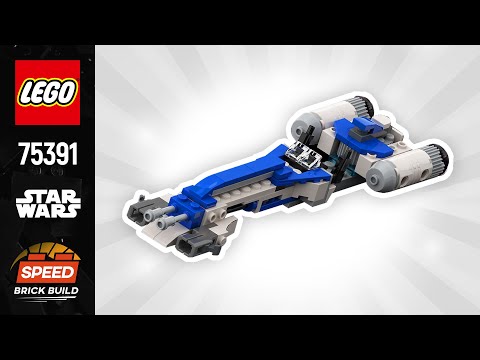 LEGO Star Wars Captain Rex Speeder Bike MOC (75391)[89 pcs