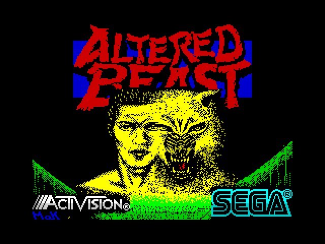 Altered Beast Review for the Sinclair ZX Spectrum by John Gage