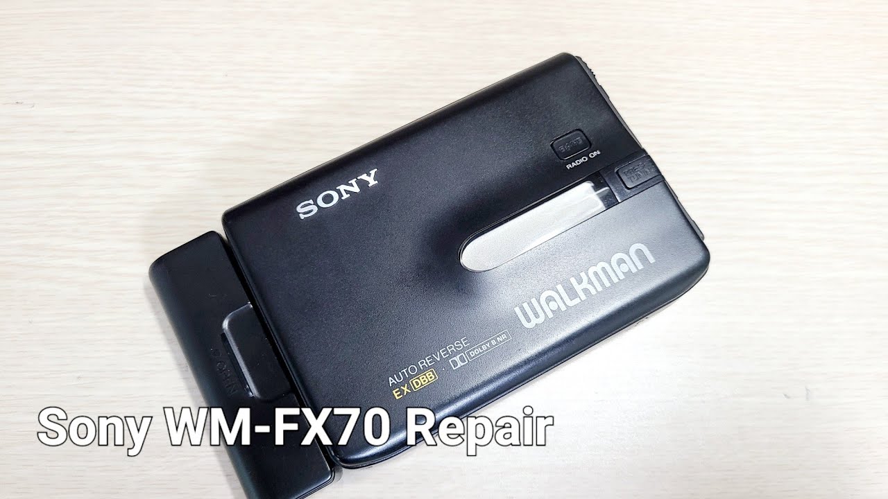 SONY WM-FX70カセットプレーヤー整備品 【公式通販】
