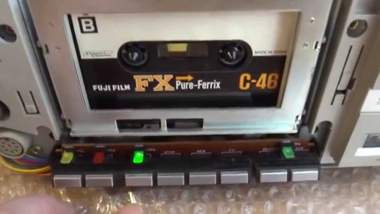 DENON カセットデッキ DR-F2 修理レポート - YouTube