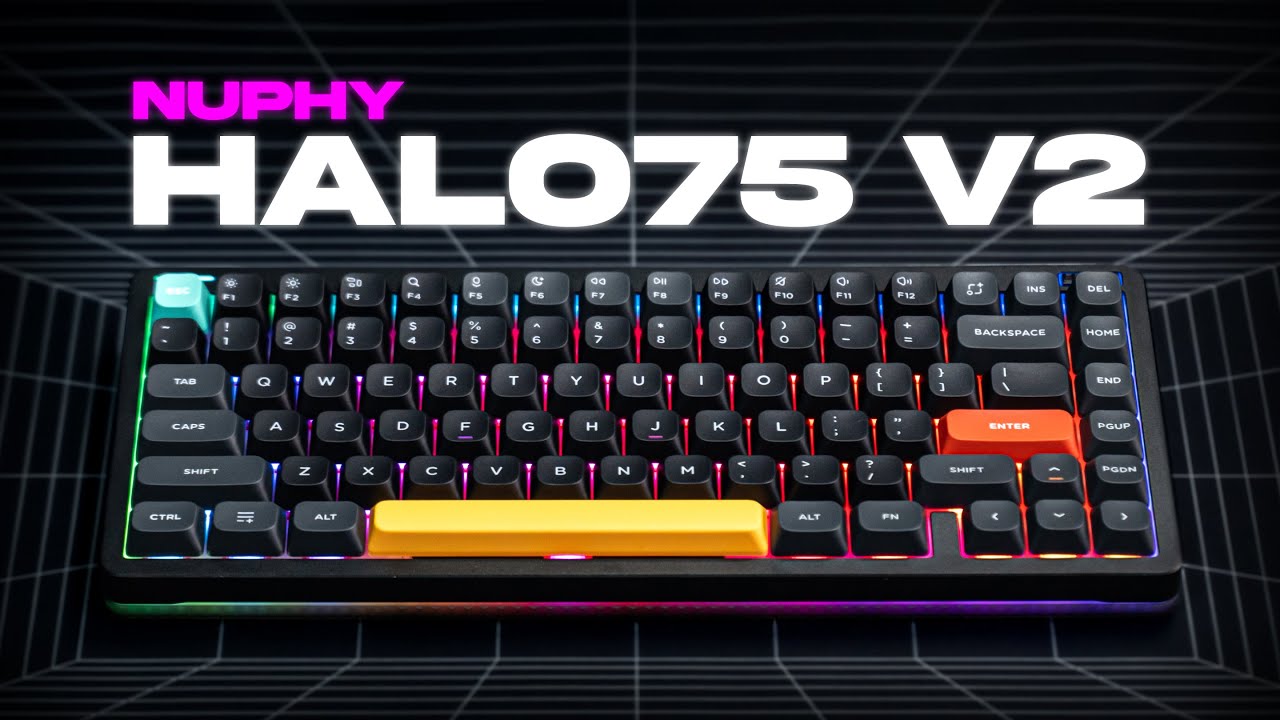 Borderline Perfect - NuPhy Halo75 V2 Review & Sound Test - YouTube