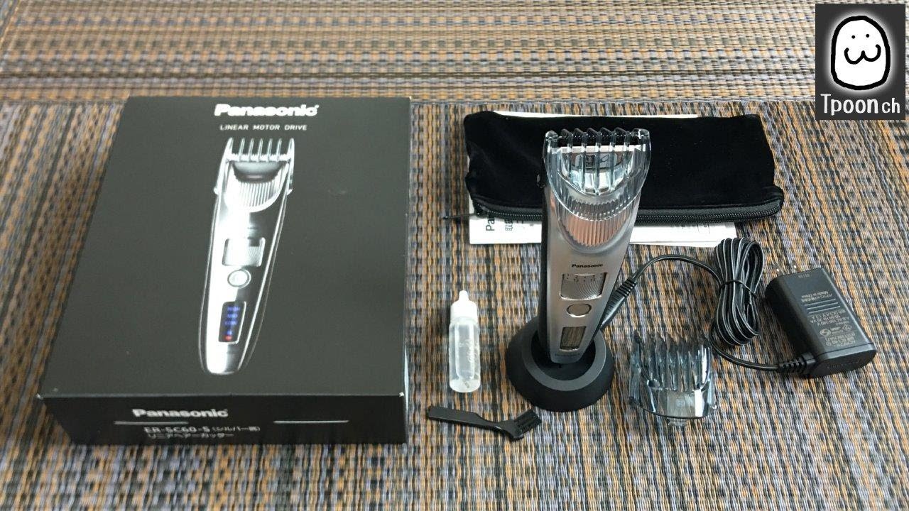 Made in Japan】Panasonic LINEAR HAIR CUTTER ER-SC60-S Review - YouTube