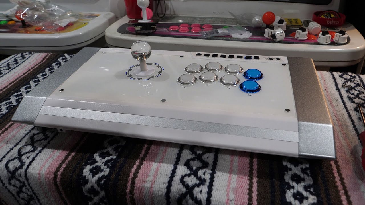 Qanba Obsidian Arcade Pearl - Unbox and Upgrade - YouTube