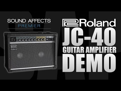 Roland JC-40 Jazz Chorus Guitar Amplifier Demo w/ Tom Quayle - YouTube