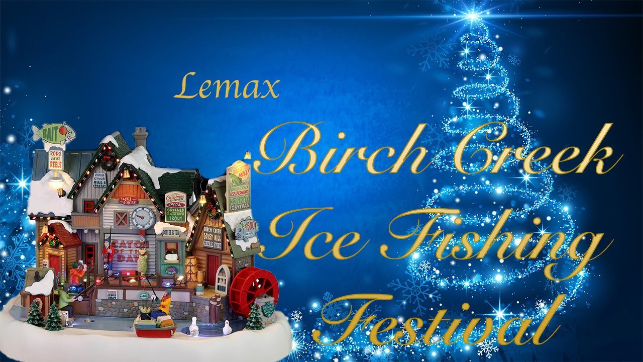 Lemax Birch Creek Ice Fishing Festival | Michaels Exclusive | (NEW