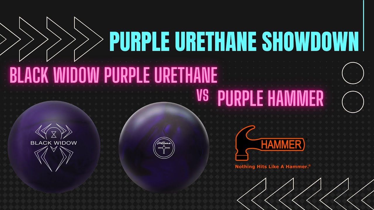 Hammer Black Widow Purple Urethane vs. Purple Hammer | #Thanebang
