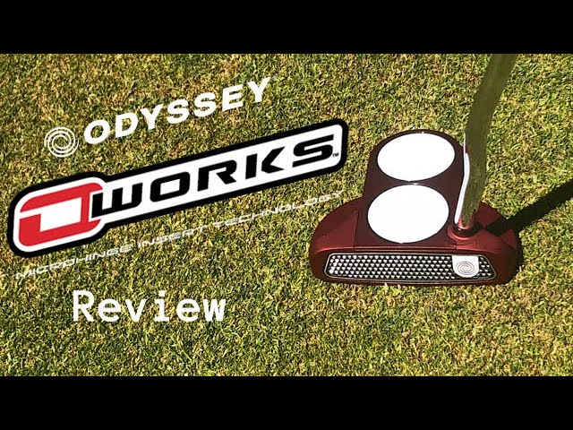 Odyssey O-Works Putter Review - 2-Ball Red - YouTube