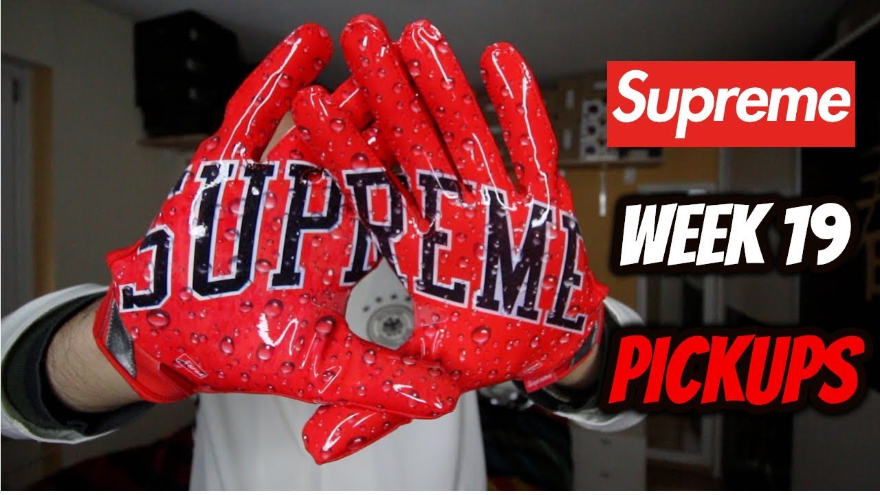 SUPREME WEEK 19 FW18 PICKUPS REVIEW Nike Vapor Jet 4.0 Football