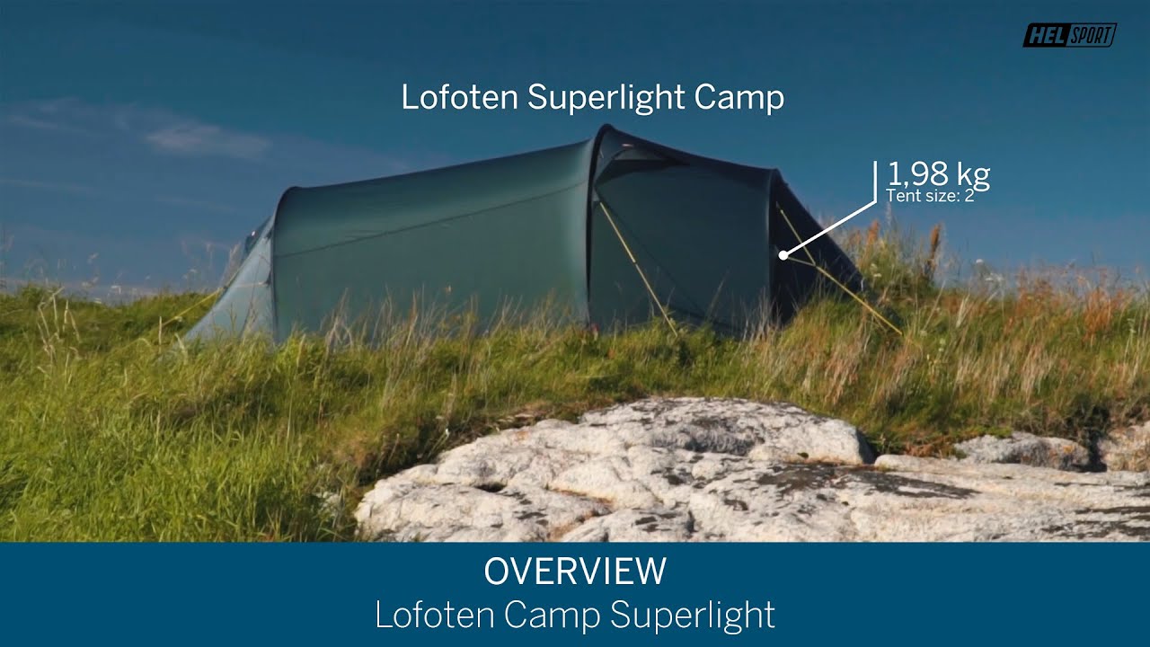 Helsport Lofoten Superlight Camp - YouTube