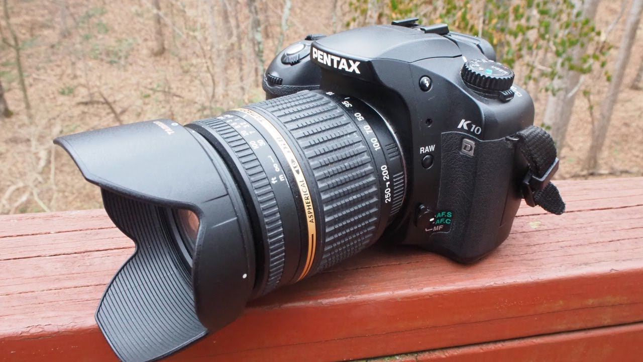 2022 Pentax K-10D & Tamron 18-250mm camera lens review - YouTube