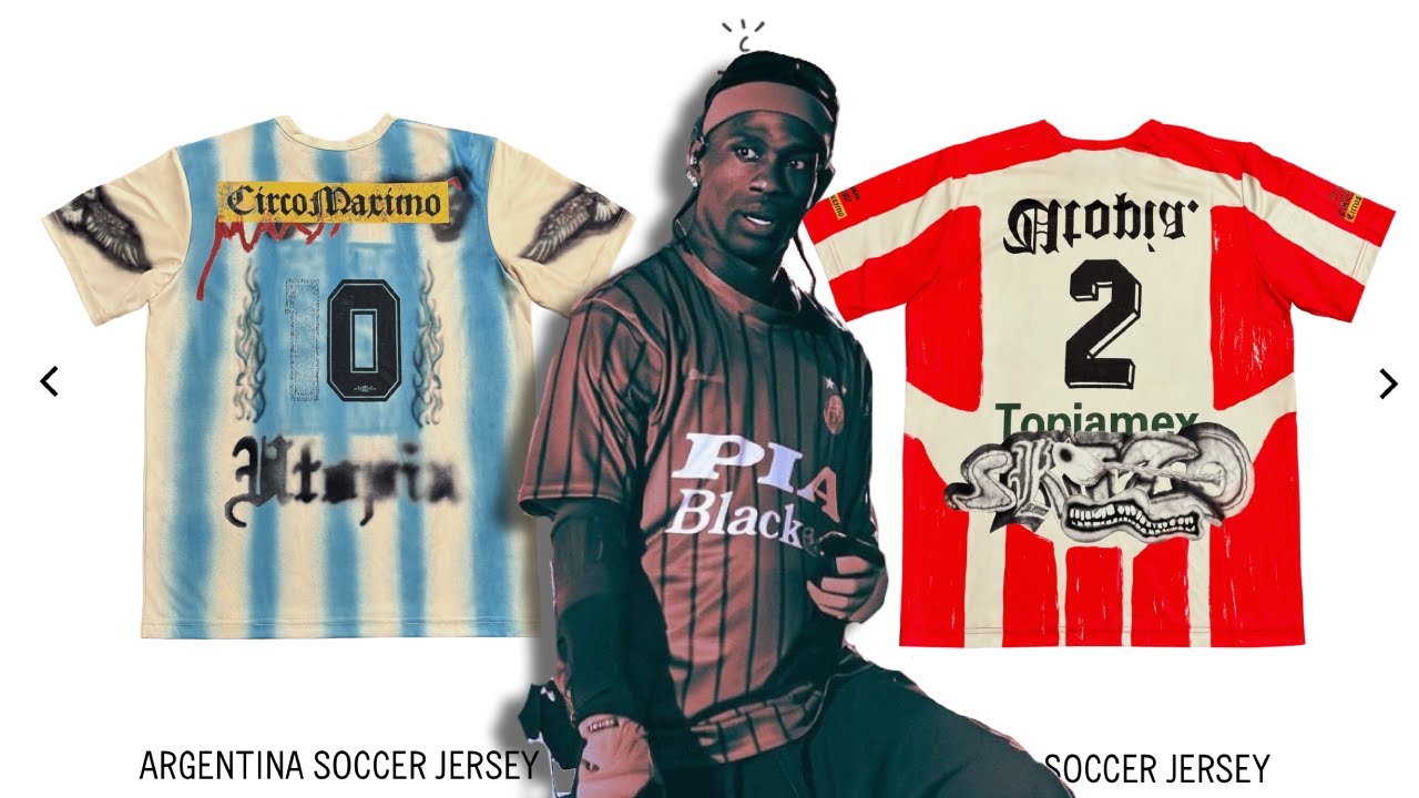 Travis Scott's New Soccer Jerseys 🌵🔥 - YouTube