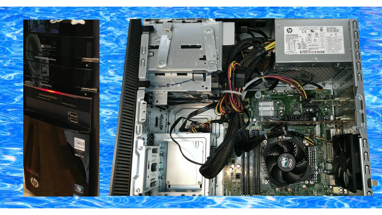 HP Pavilion Desktop PC H8-1360jp メインボード交換 【パソコン分解