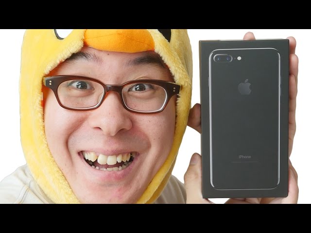 やっとキターーー！iPhone 7 Plus ジェットブラックがやってきた