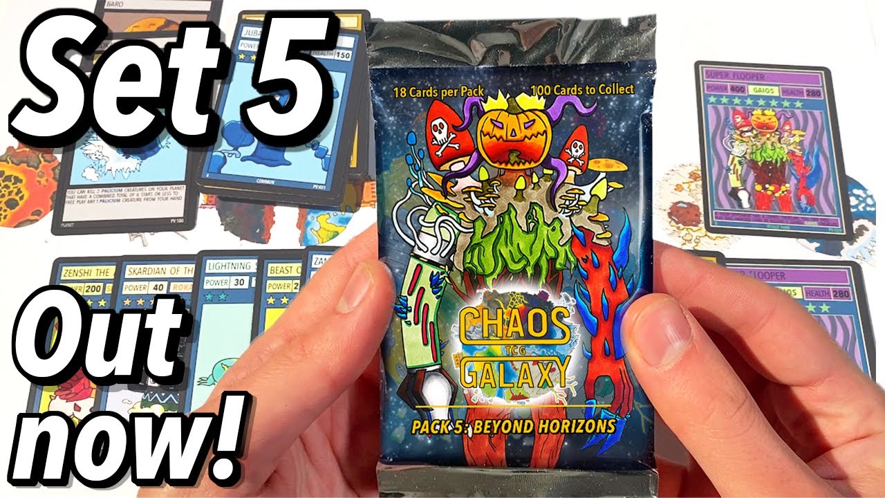Set 5: BEYOND HORIZONS Pack Opening - Chaos Galaxy TCG (Out now