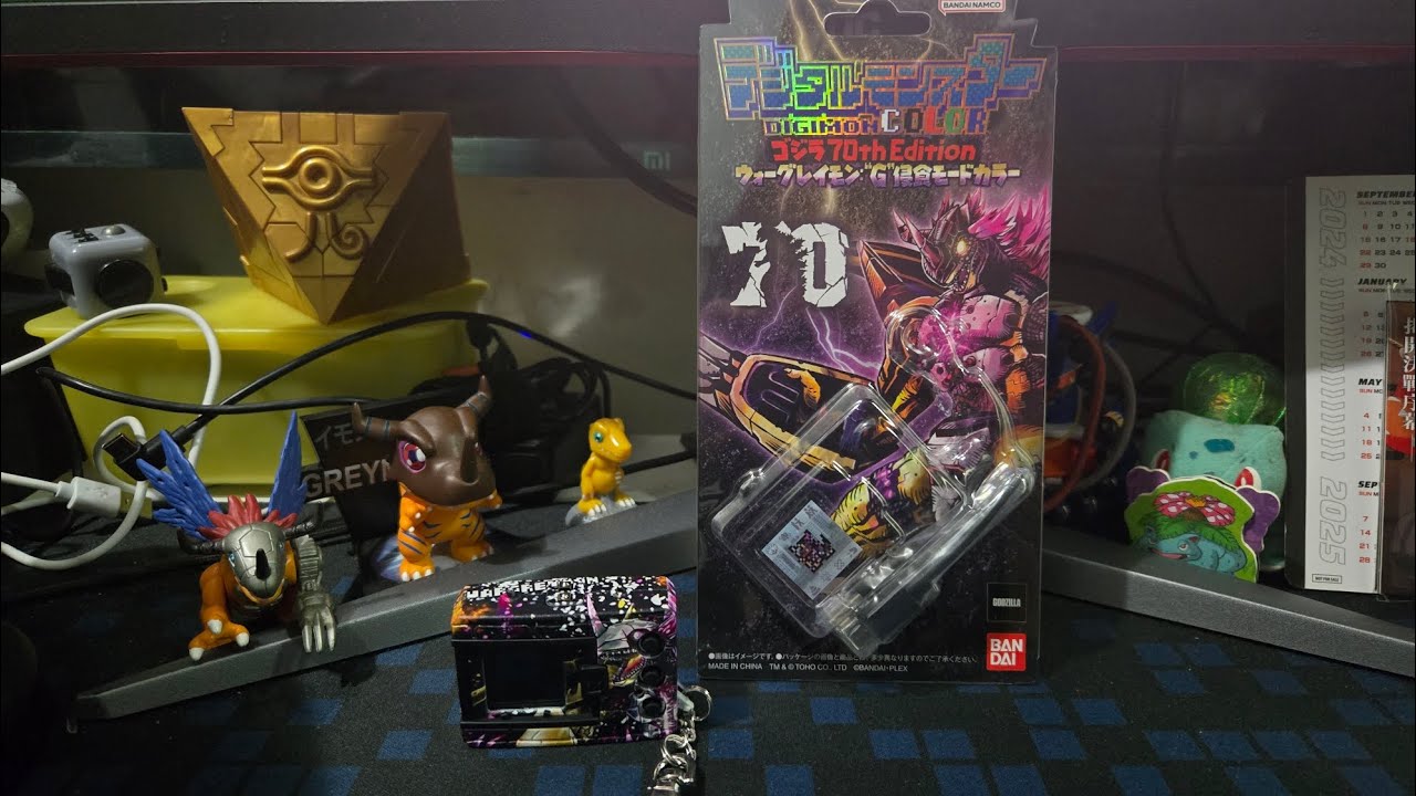 Digimon Color x Godzilla 70th Edition Unboxing/Review - YouTube