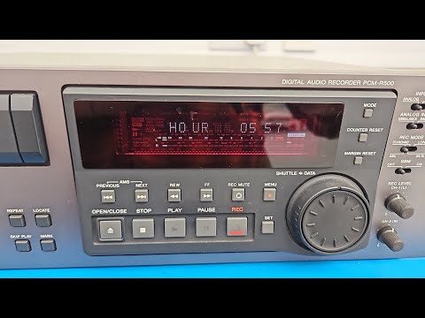 Sony PCM-R500 Service/Repair Pt2 - YouTube