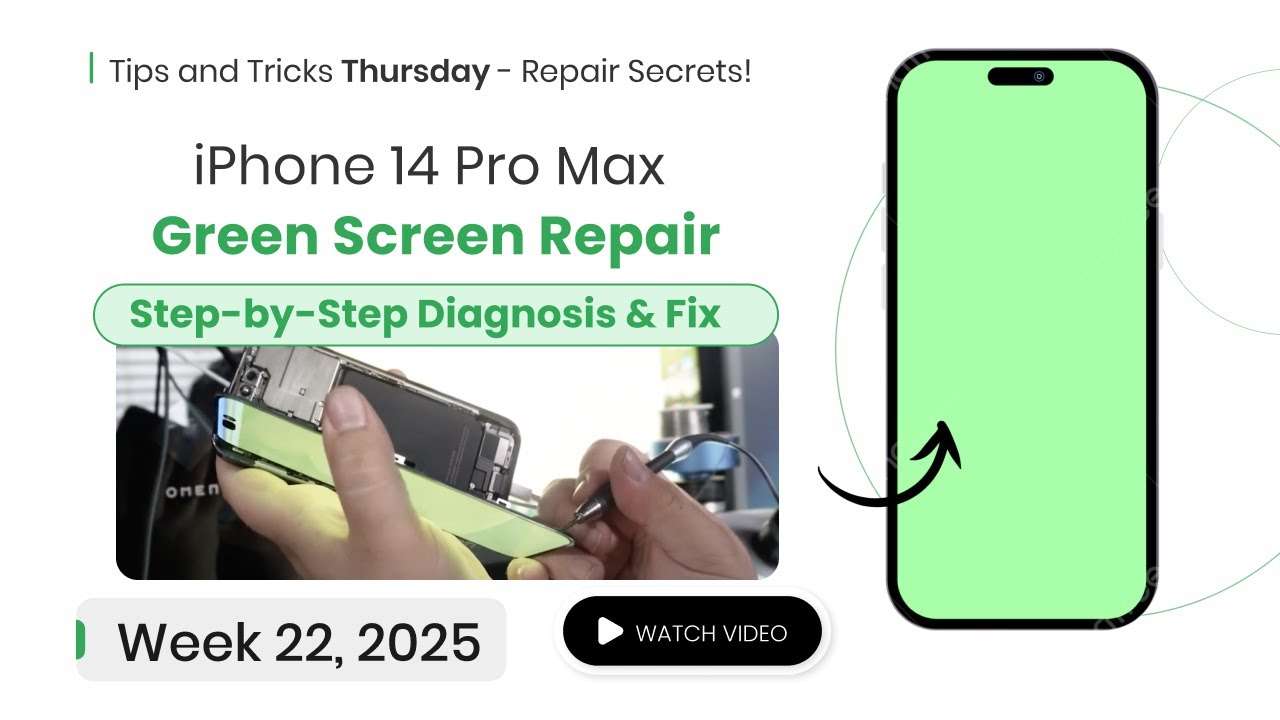 Troubleshooting iPhone 14 Pro Max Green Screen Issue | Advanced