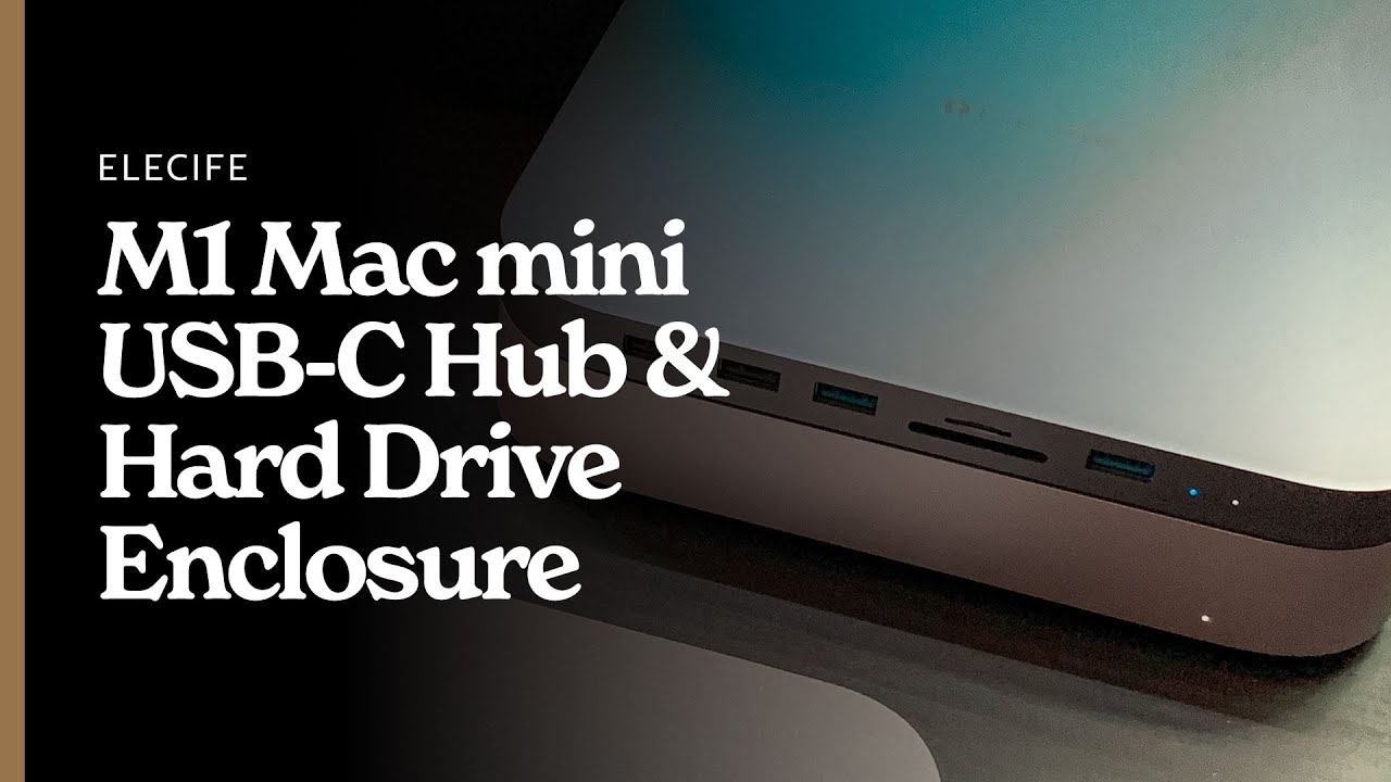 The Best M1 Mac mini Accessory (Elecife USB-C Hub) - YouTube