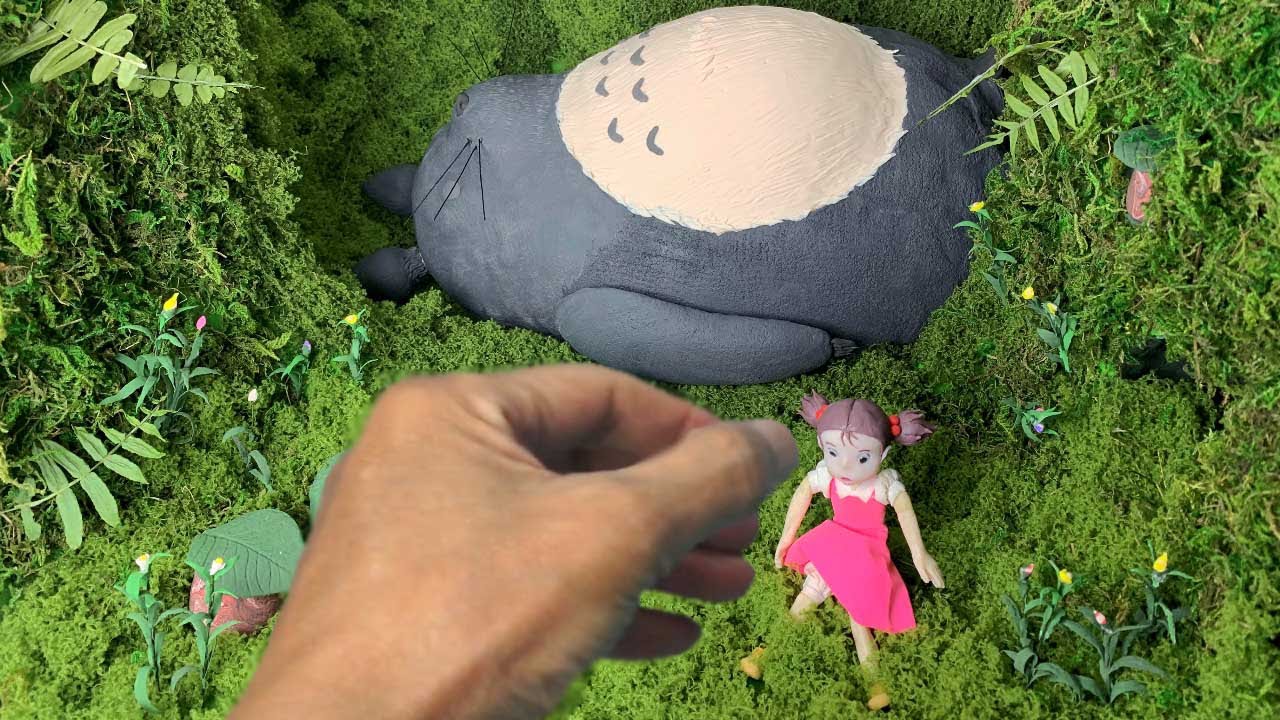 Totoro's Cave!】Diorama of 'My Neighbor Totoro'、A scene from