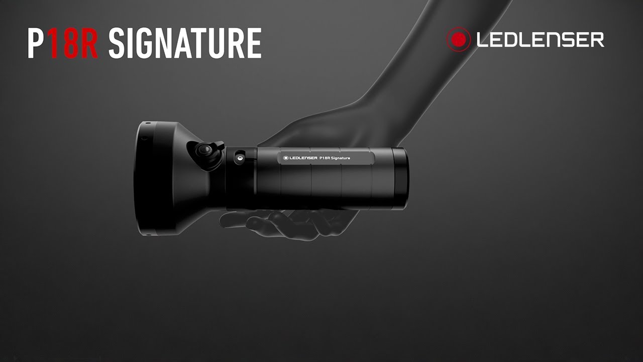 Ledlenser P18R Signature: Flashlight for professionals