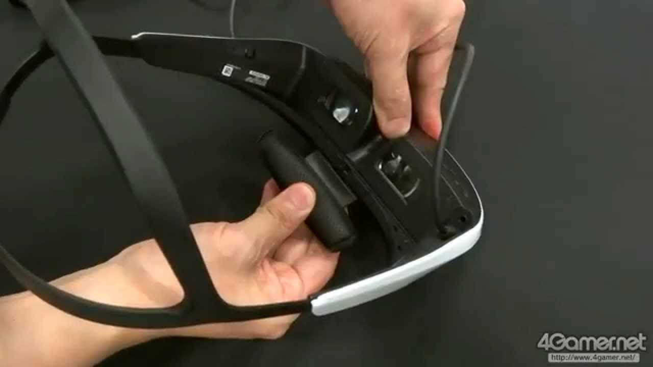 ソニー，720p＆立体視対応ヘッドマウントディスプレイの新型「HMZ-T2