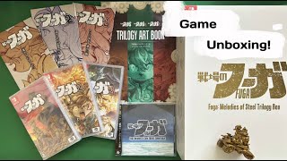 Fuga: Melodies of Steel Trilogy Box Nintendo Switch Game Unboxing