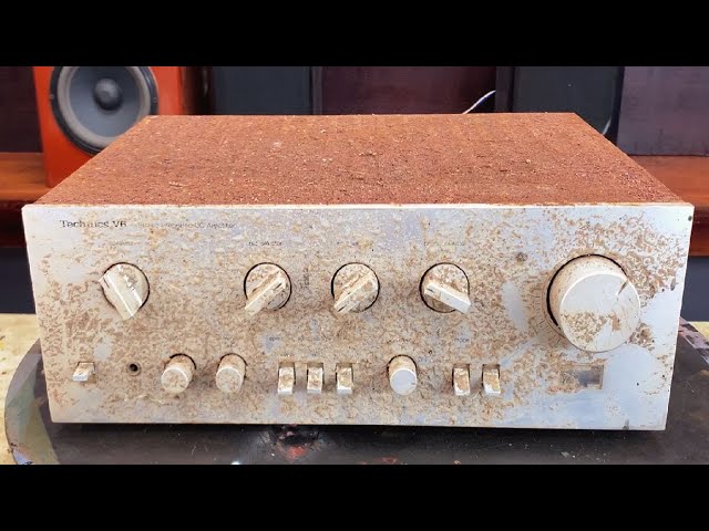 Restoration Technics SU V6 Vintage Amplifier // Restore TECHNICS