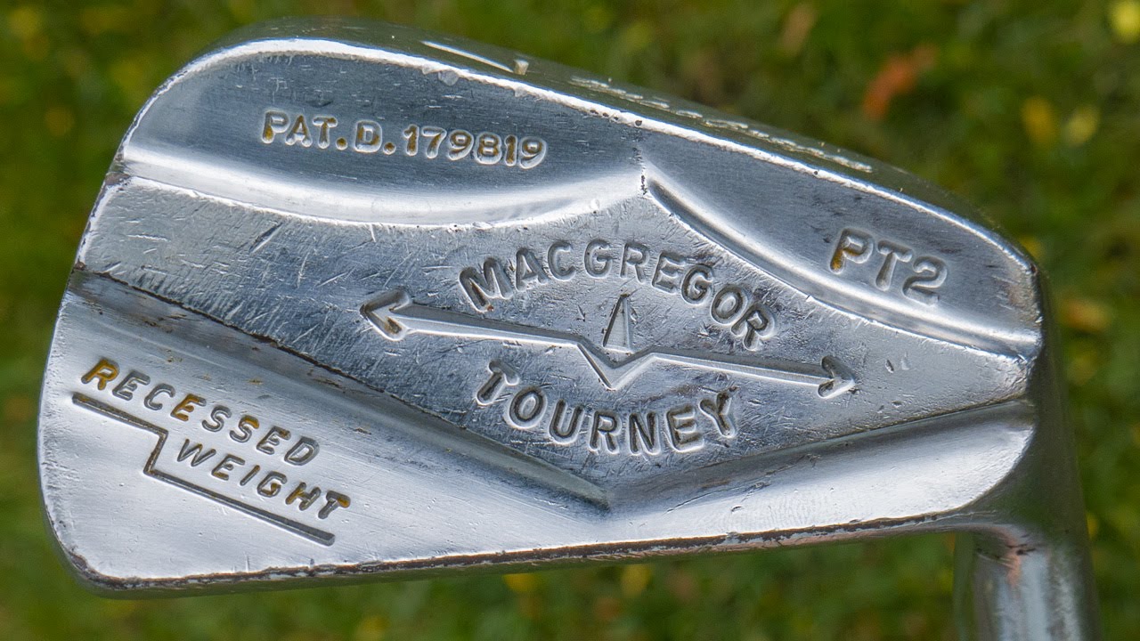 1958 Macgregor Tourney PT2 Copper Faced Irons - The Vintage Golfer