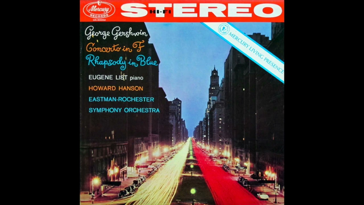 Mercury Living Presence Classic! Gershwin: Piano Concerto in F
