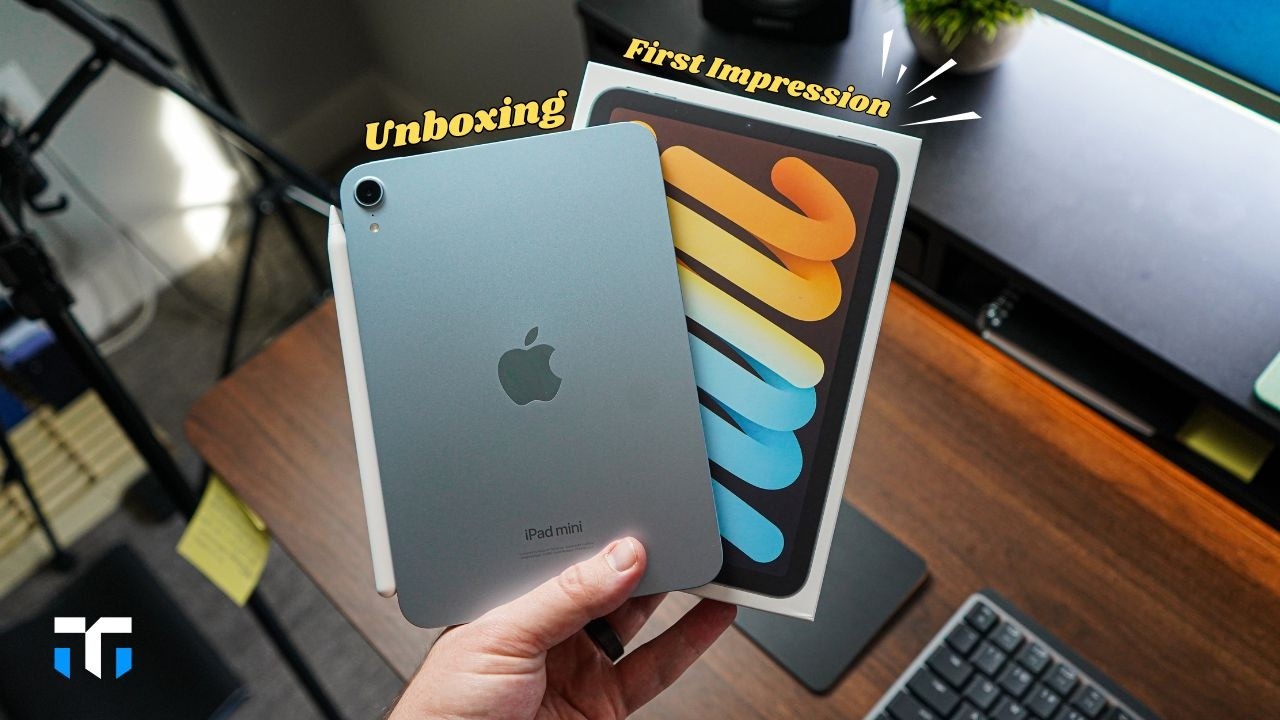 iPad Mini 7 Blue Unboxing and First Impressions! - YouTube