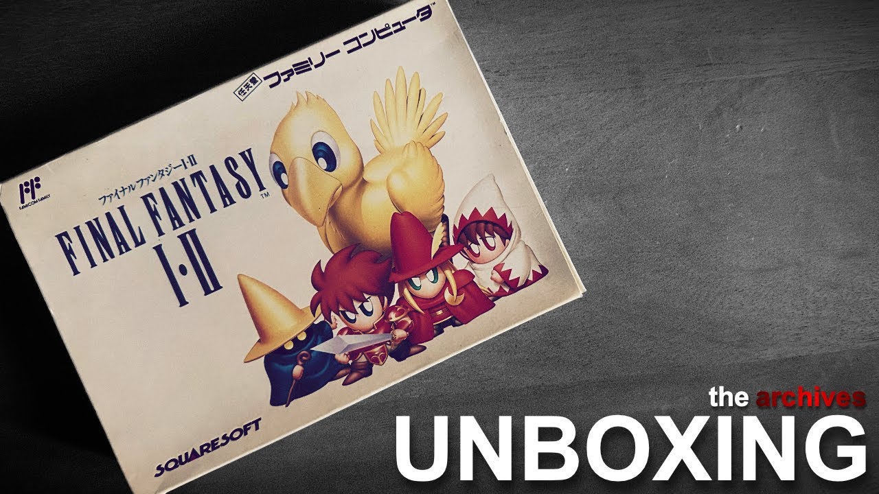 Final Fantasy I-II Twin Pack | Famicom (Jp Ver.) | Cinematic