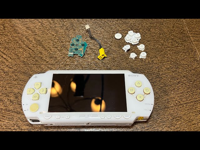Sony PSP 1000 - How to correctly replace a power switch, charge
