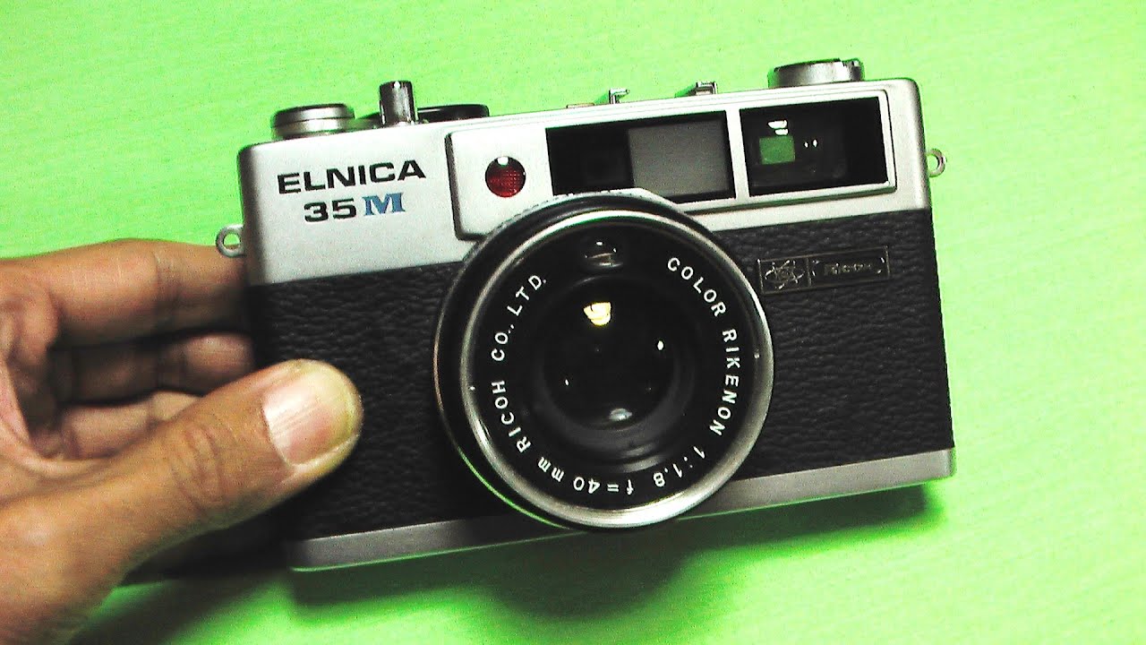 リコー エルニカ35Mの使い方 How to use RICOH ELNICA35M 1970s japan