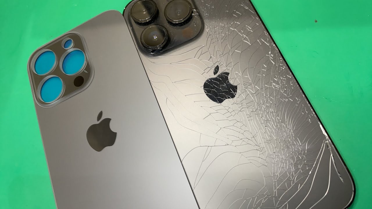 iPhone 15 Proガラス・バックパネル割れ交換【発売以降対応します