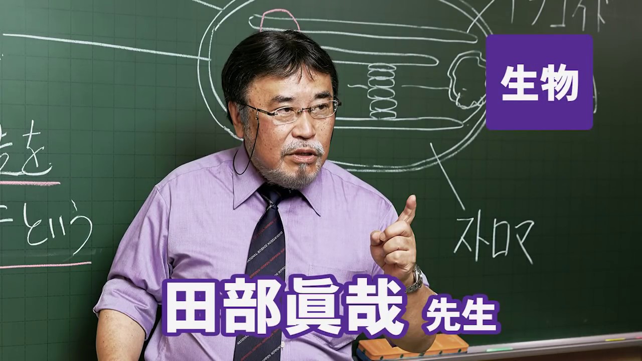 東進 講師紹介 - 生物 - 田部 眞哉先生 - YouTube