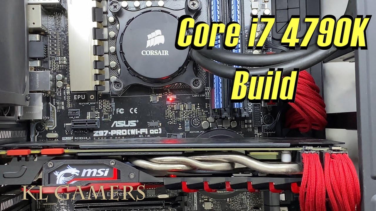 intel Core i7 4790K ASUS Z97-PRO WiFi ac GTX 1080 GAMING X PC NZXT
