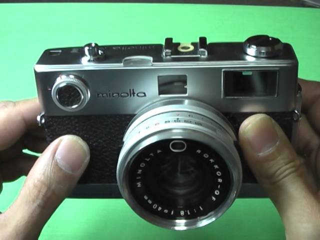 ミノルタ AL-Eの使い方 MINOLTA AL-E How to use 1960s Rangefinder