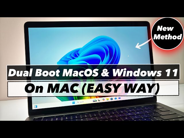 How To Dual Boot Windows 11 & MacOS On MAC || Install Windows 11