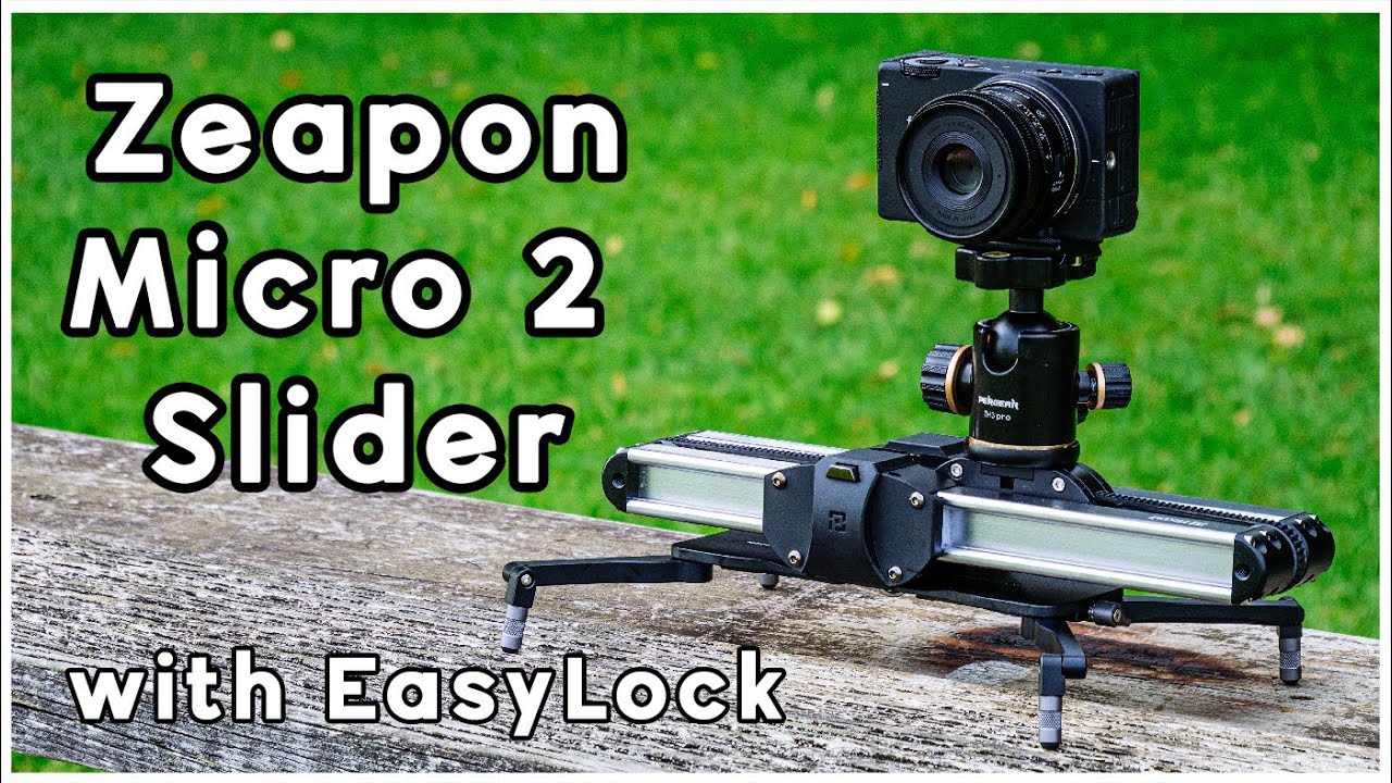 Super compact and affordable video slider Zeapon Micro 2 Slider