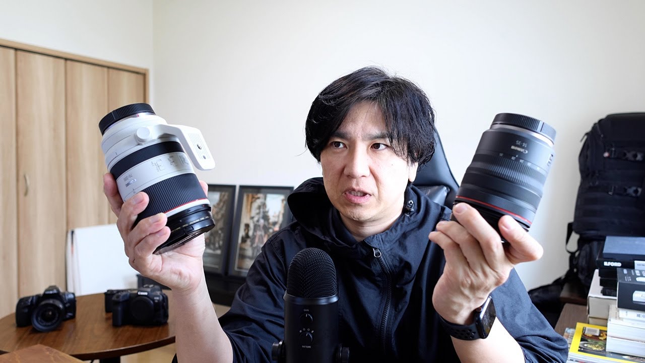 キヤノンRF望遠レンズと広角レンズどちらが使いやすいのか？ - YouTube