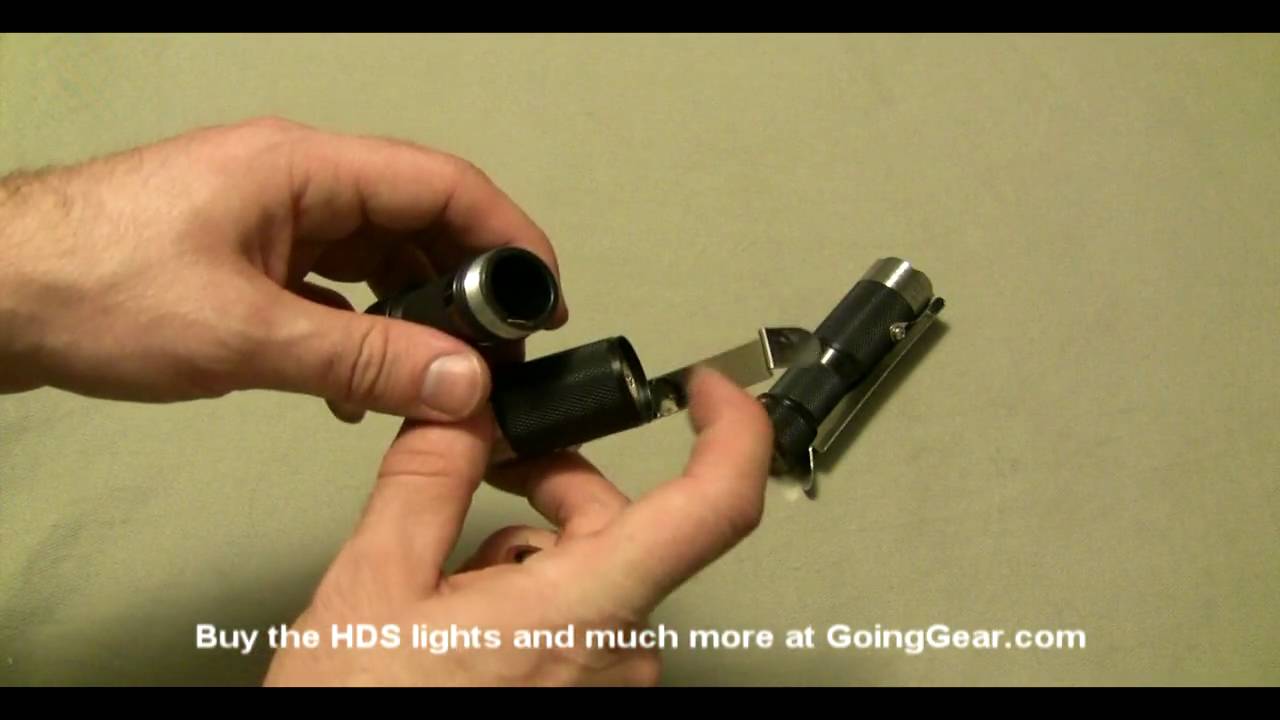HDS Systems / Ra Lights EDC Executive Flashlight Review - YouTube