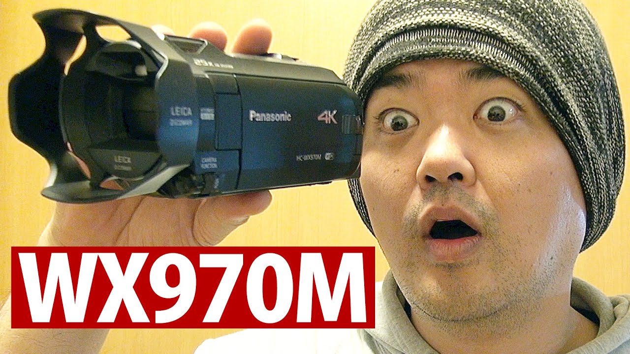 深堀りレビュー！HC-WX970Mパナソニック最新4Kビデオカメラを旧ワイプ