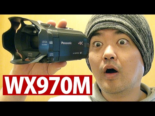 深堀りレビュー！HC-WX970Mパナソニック最新4Kビデオカメラを旧ワイプ