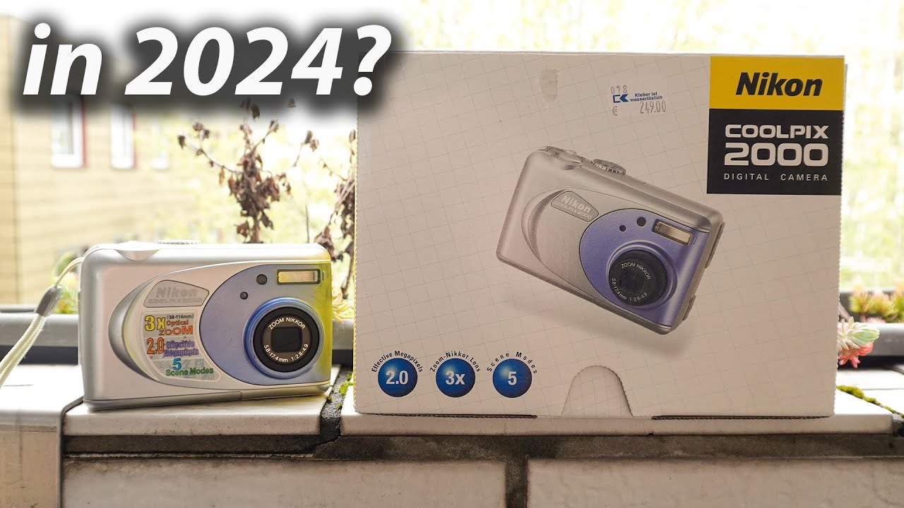 Nikon Coolpix 2000 - 2MP digital camera test in 2024 - YouTube