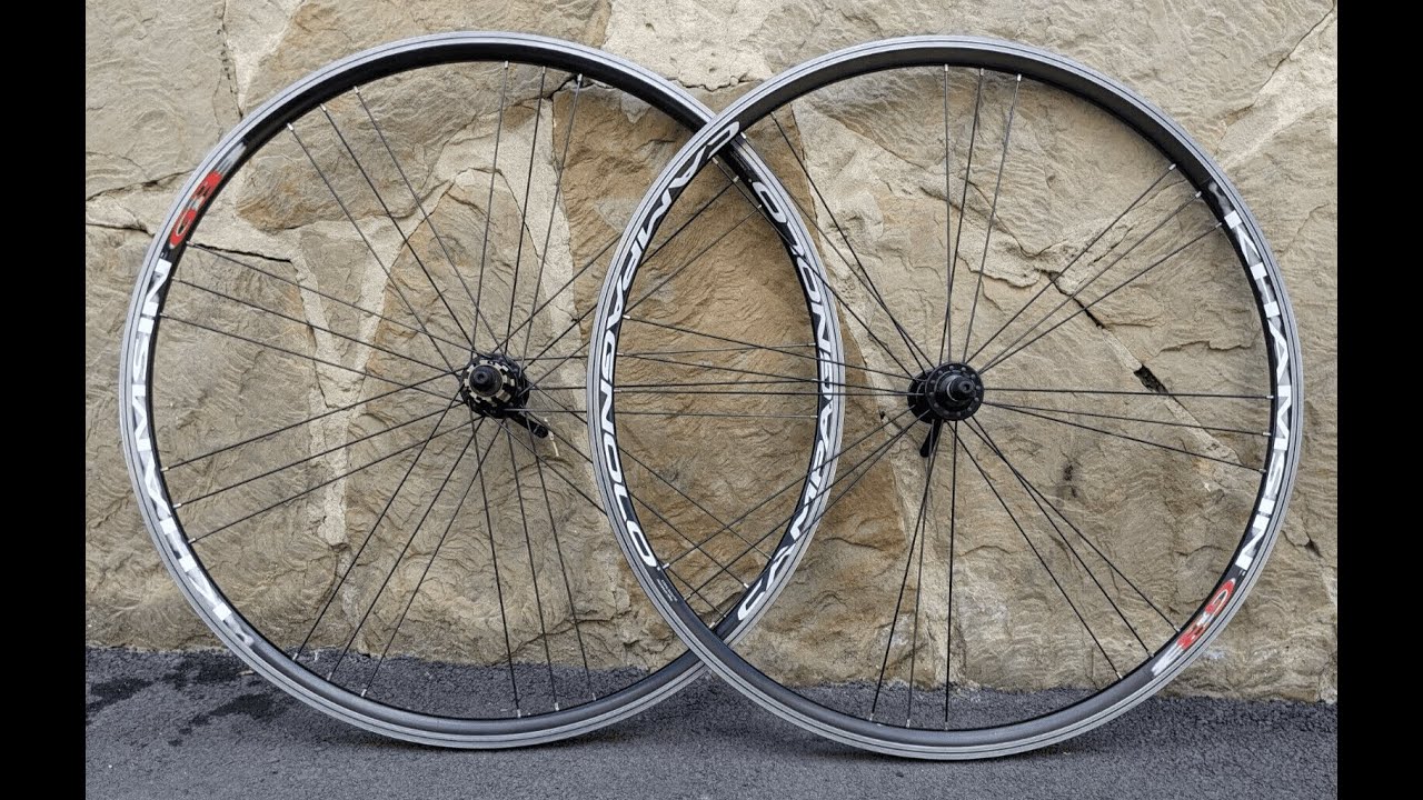 Campagnolo Khamsin G3 .700c. 10-11 speed . Rim Brake. Wheelset