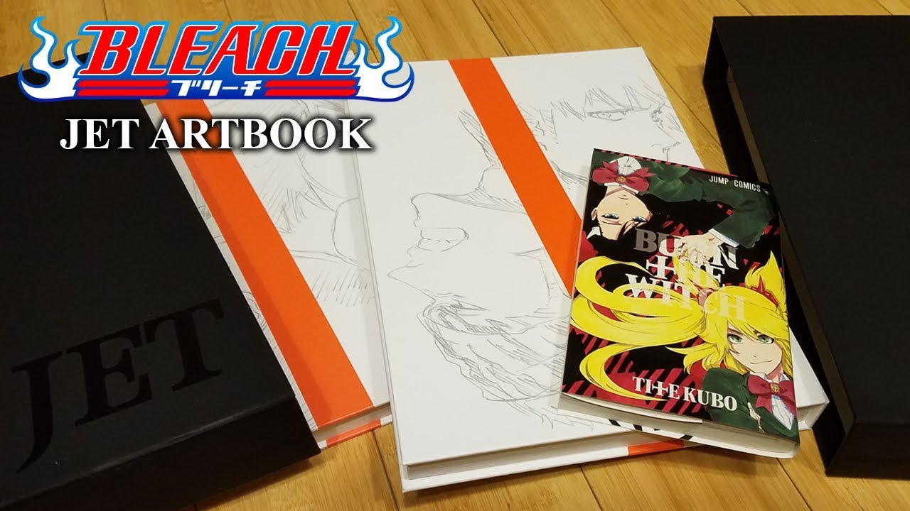 BLEACH JET artbook UNBOXING!!! - YouTube