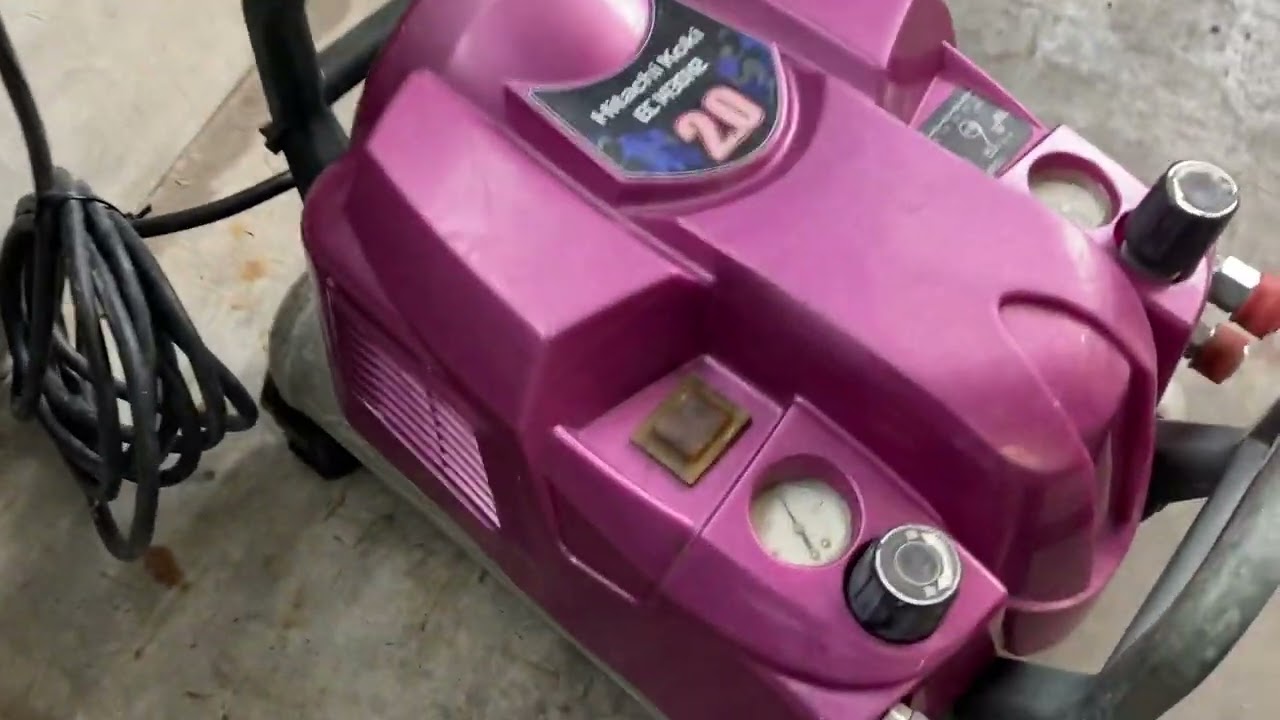 日立 コンプレッサー EC1430H2 常圧 高圧 修理ベース エア漏れ 部品